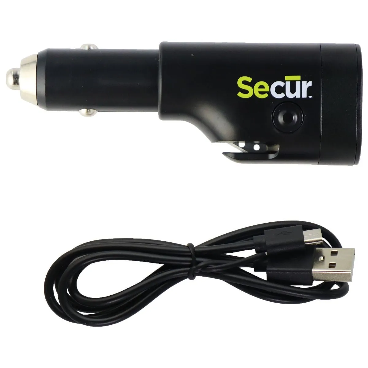 Secur 6-in-1 Car Charger (SP-4003) - Black