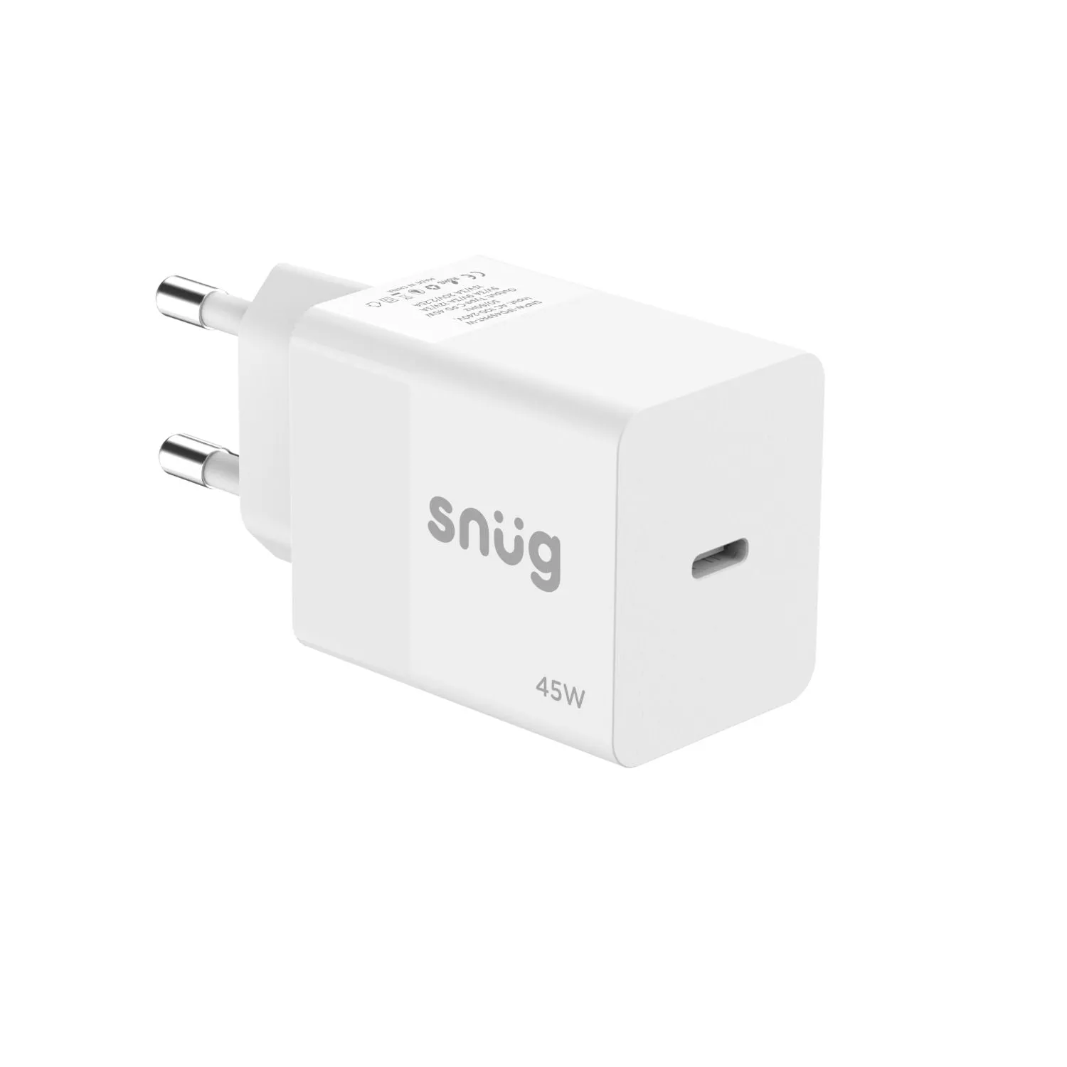 Snug 1 Port PD Home Charger - 45W