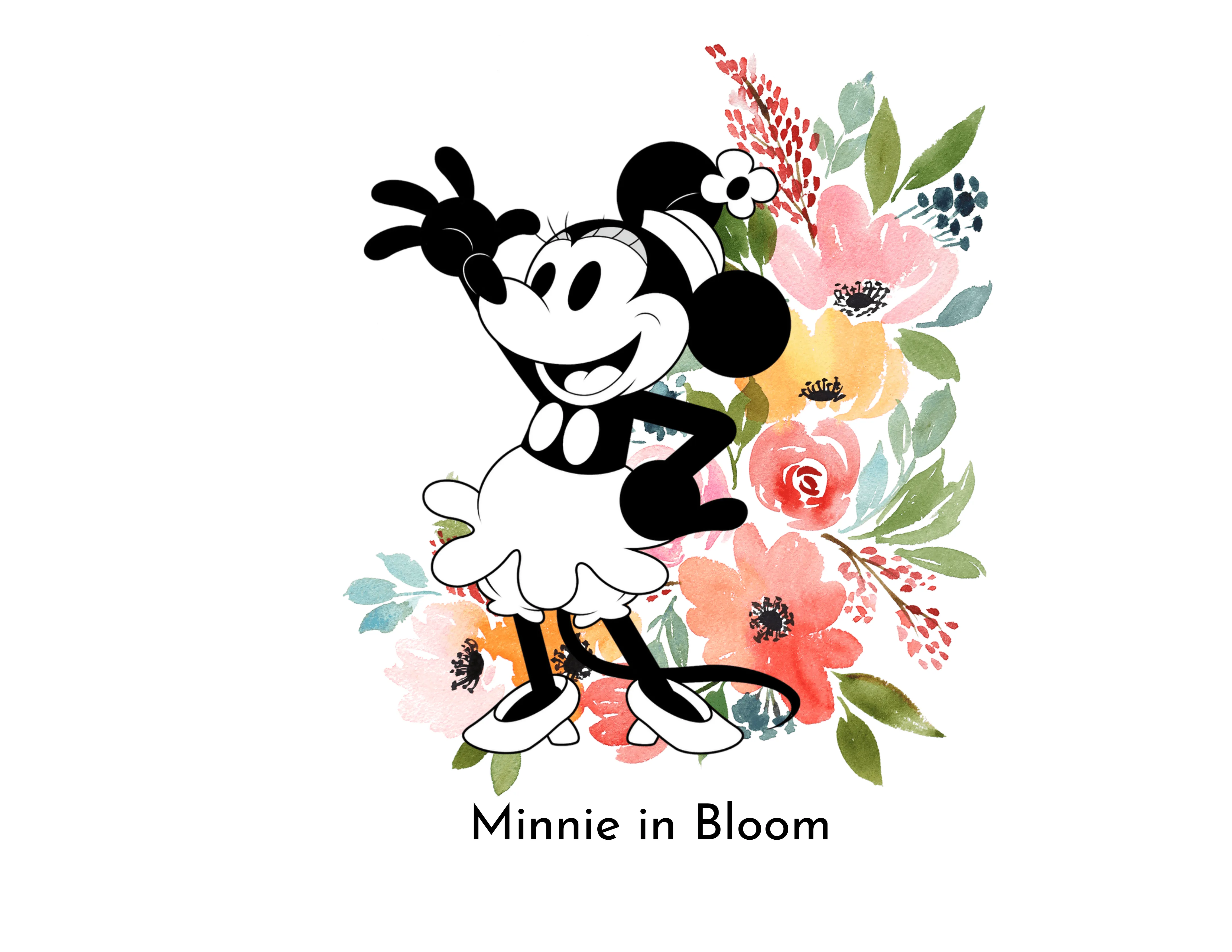 Steamboat Willie - Bloom - Acrylic Bookmark