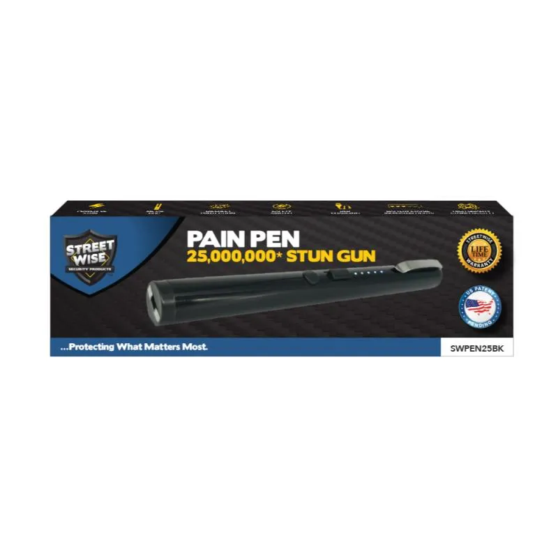 Streetwise Pain Pen 25,000,000 Stun Gun