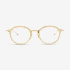 Thom Browne Round Metal Optical Unisex Frames TB110-CGLD-48-10007