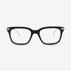 Thom Browne Square Acetate Unisex Optical Frames TB701-HNVYSLV-49-40368-NS