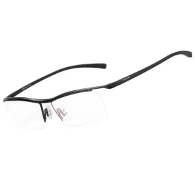 Titanium Half Rim Business Glasses for Men - Model A8129