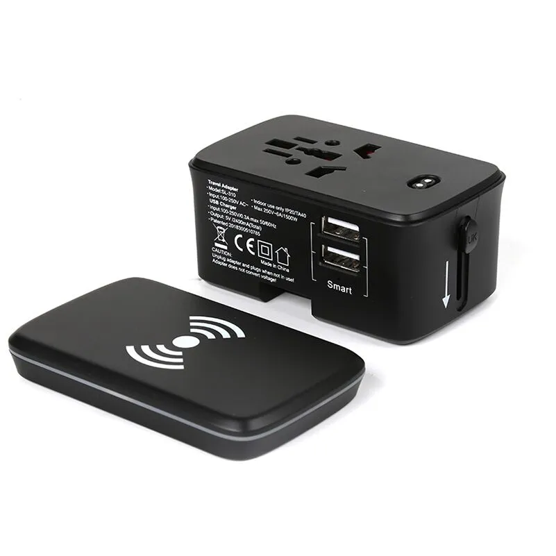 Travel Adaptor with Wireless Charging