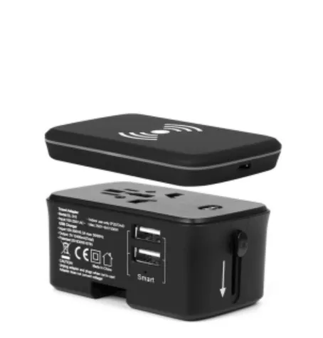 Travel Adaptor with Wireless Charging