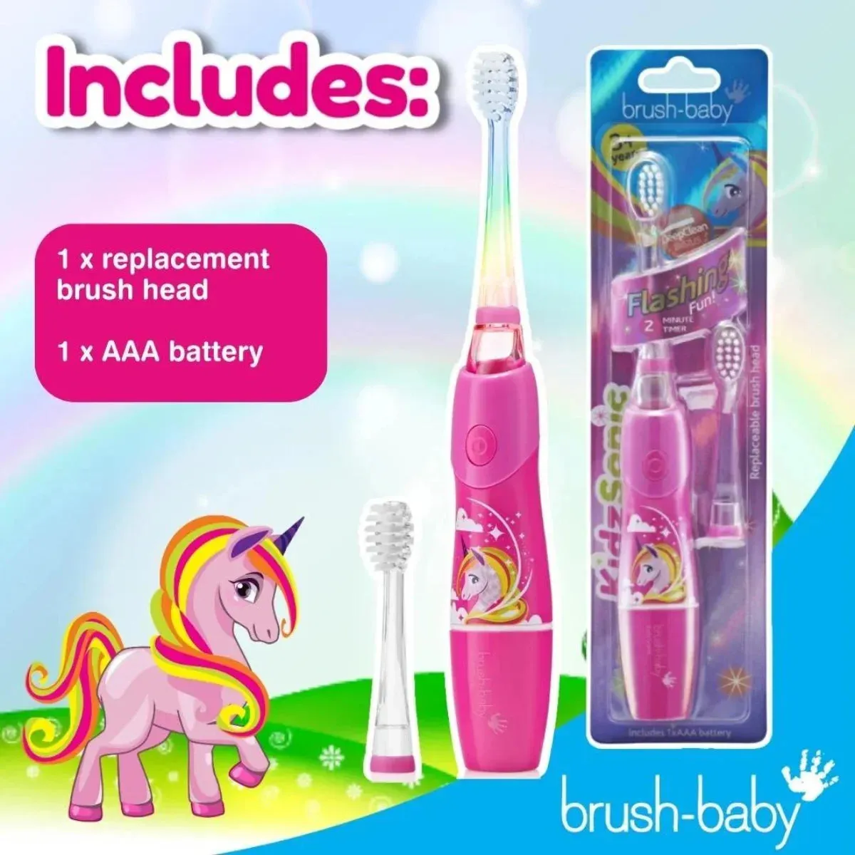 Unicorn KidzSonic® Kids Electric Toothbrush