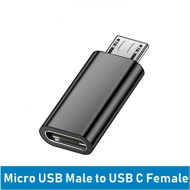 Universal OTG Type C Adapter USB C Male to Micro USB Female USB-C Converter for Macbook Samsung Note 20 Ultral Huawei Connector