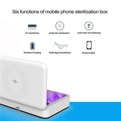 UV Sterilizer with Wireless Fast Charger