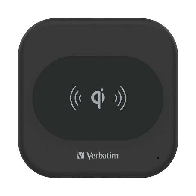 Verbatim Essentials Wireless Charger 15W Black