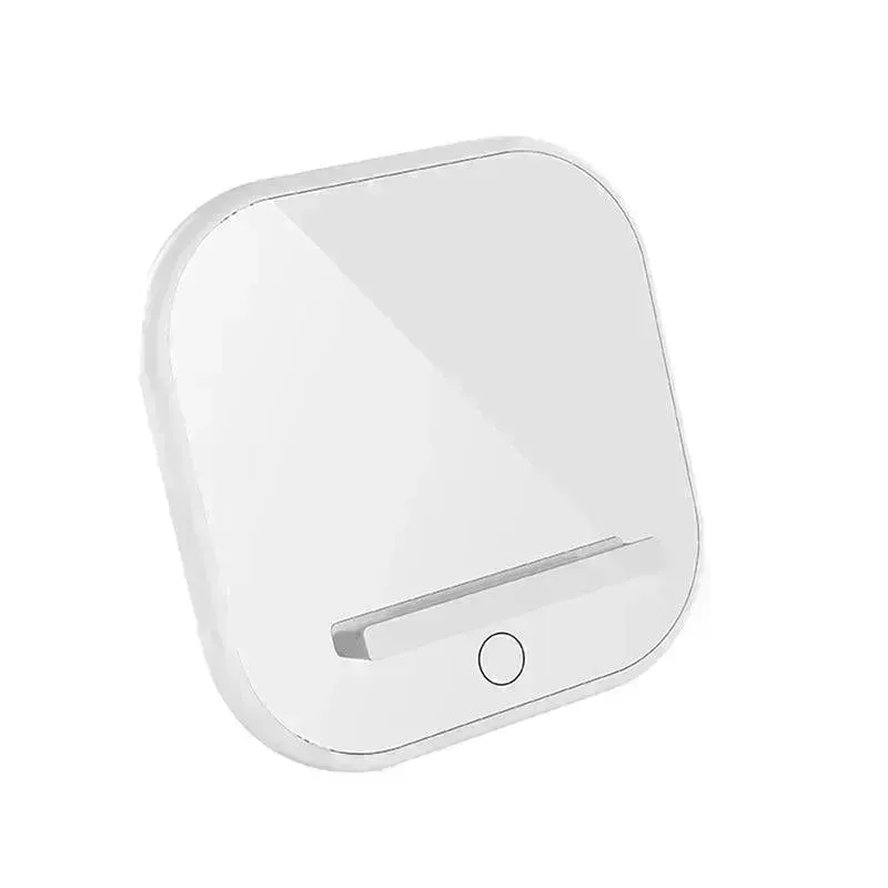 Vertical square mobile phone wireless charger