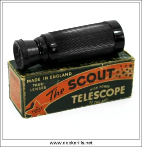 Vintage Zonex 'The Scout' Toy Telescope.