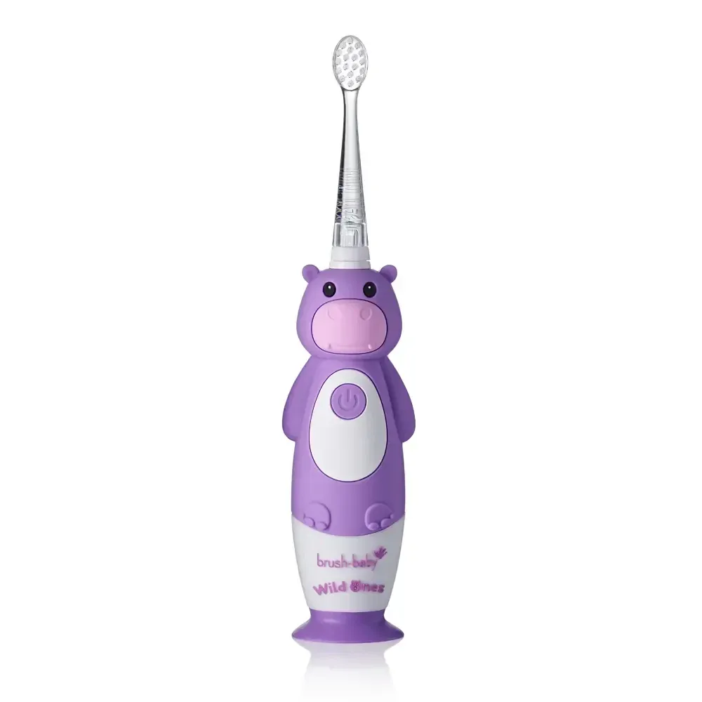 WildOnes™ Hippo Rechargeable Kids Toothbrush Gift Set