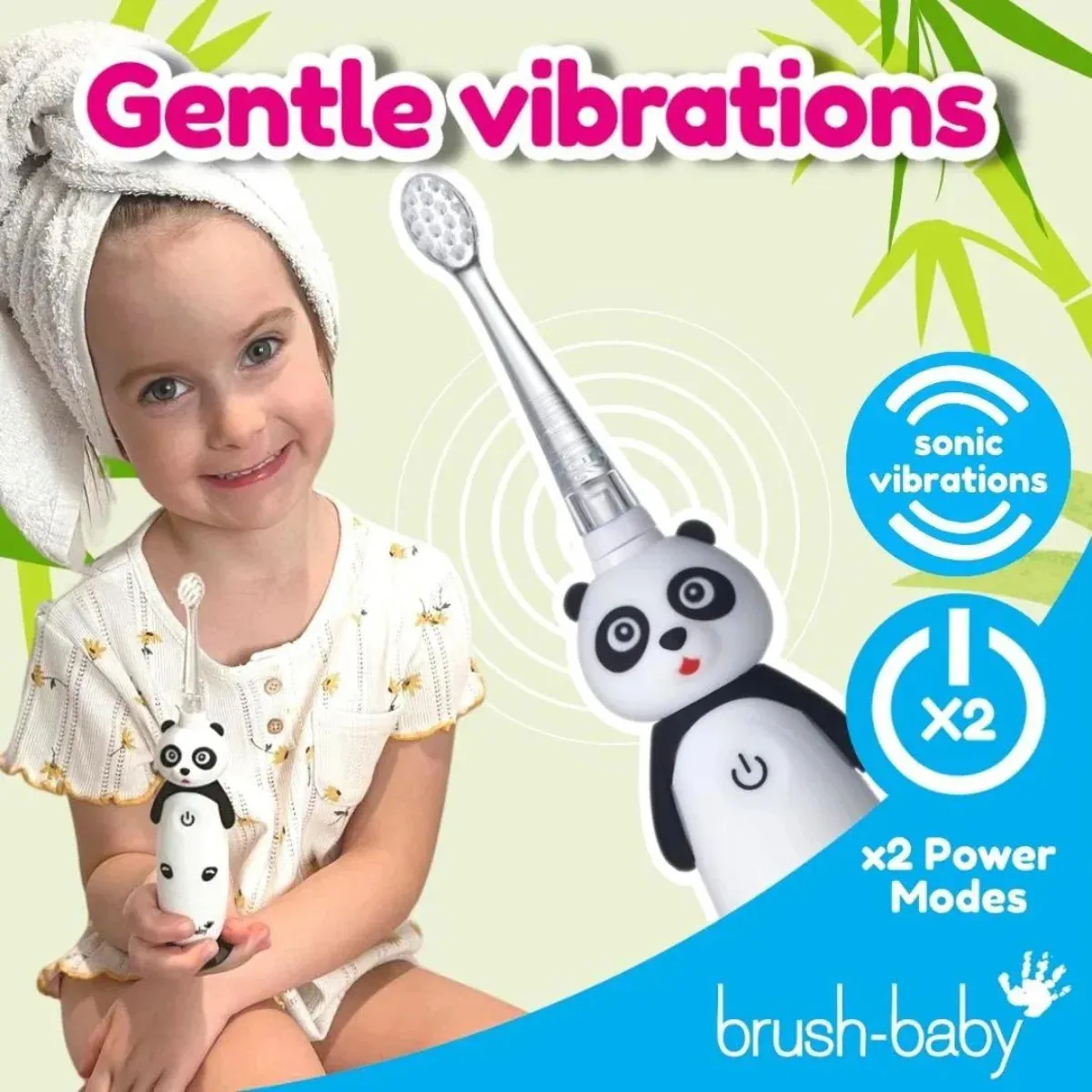 WildOnes™ Panda Kids Electric Rechargeable Toothbrush