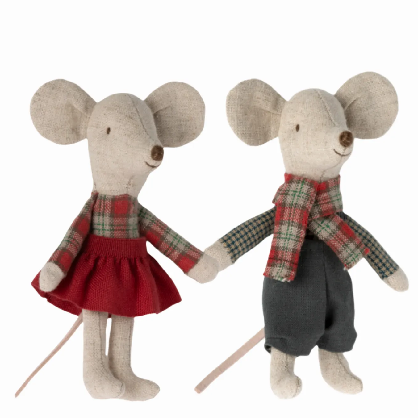 WINTER MICE TWINS - LITTLE BROTHER & LITTLE SISTER