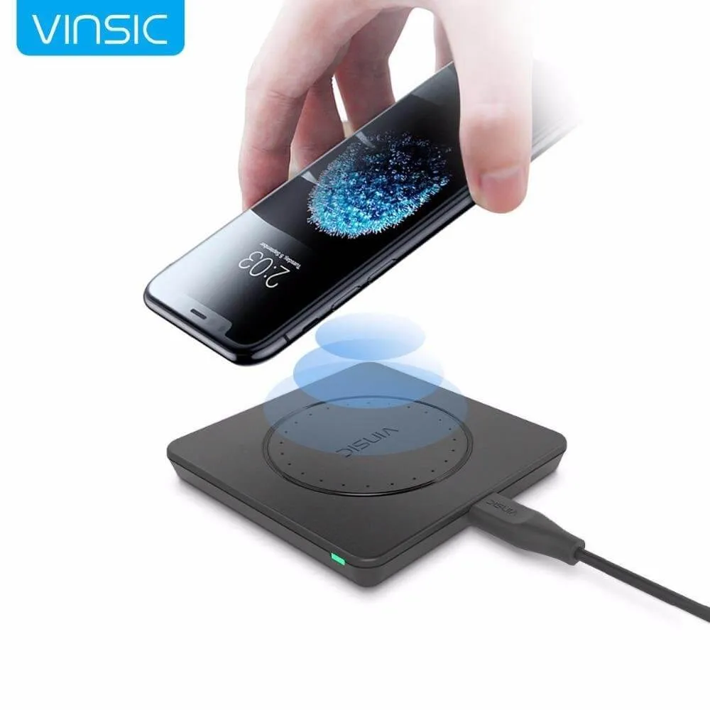 Wireless Charging Pad for iPhone 8 ,8 , iPhone X ,Samsung ,Galaxy S7, Edge S6 , Note 5