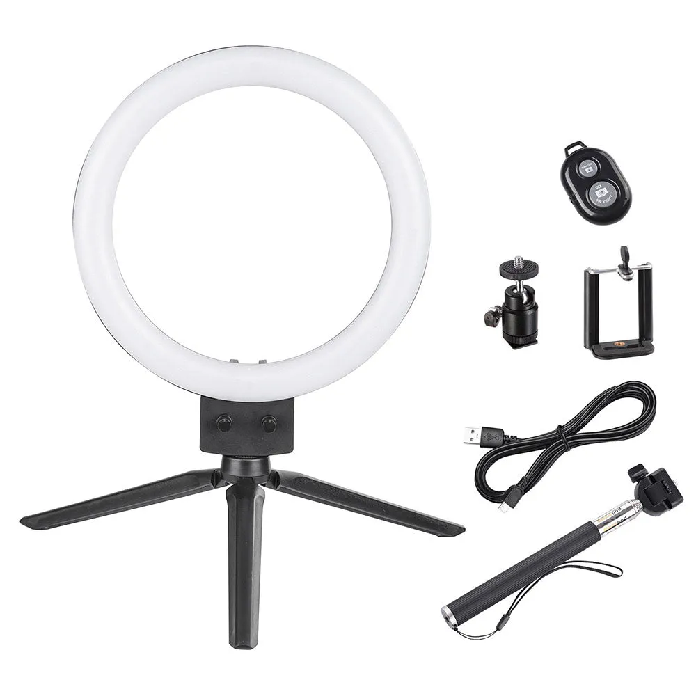 Yescom 8" Ring Light w/ Stand Angeleye Photo Video Social Lighting